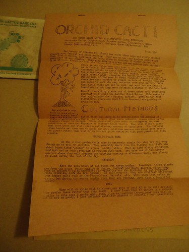 Johnson Cactus Gardens HYNES CA envelope 1941 - Picture 2 of 3