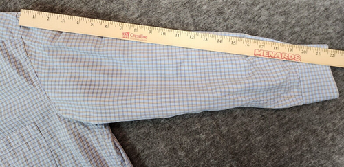 Ermenegildo Zegna Hemd Herren XL Blau Tailored Karo Italy Büro Freizeit Luxus - Bild 22 von 22