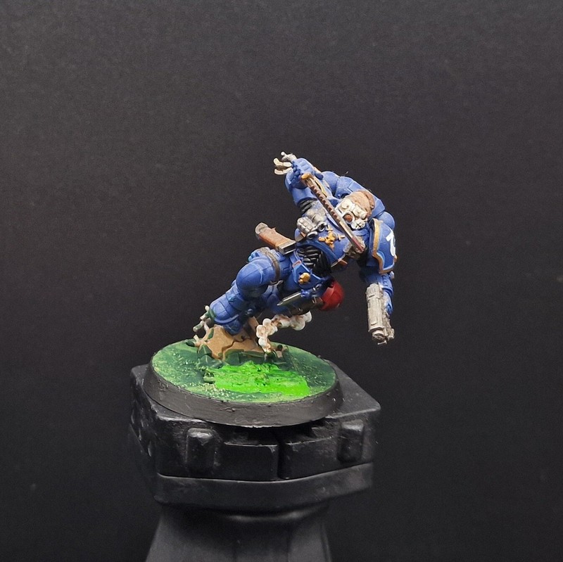 Painted Warhammer 40k Ultramarines Primaris Phobos Lieutenant Games Workshop