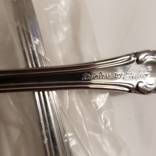 Salem VICTORIA Stainless Dinner Spoon Soup Spoon 4 Glossy Scrolls Japan Flatware - Picture 6 of 6