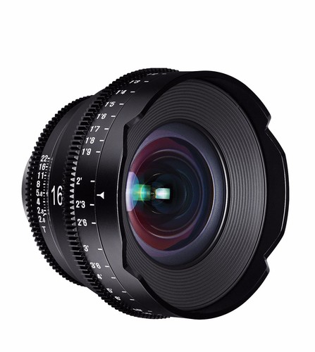 Rokinon XEEN XN16-PL 16mm T2.6 Professional Cine Lens for Arri PL Mount - Afbeelding 1 van 2