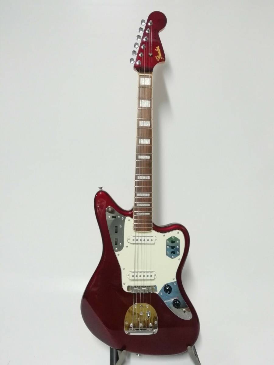 Fender Japan Jg66B Ocr Cij Jaguar Made In Matching Head Block Inlay Old