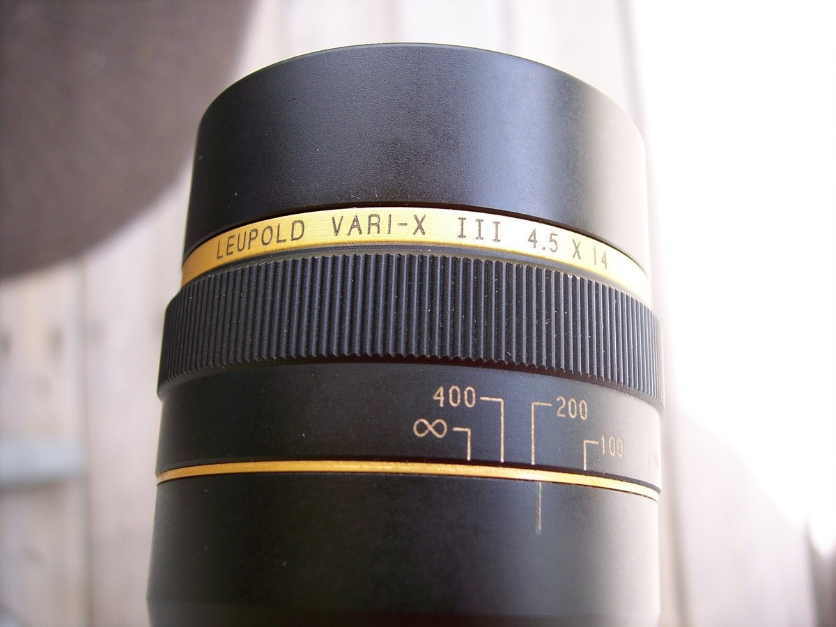 Leupold Vari-X III 4.5-14x40mm A.O. Rifle Scope ~Matte~ 1994 Leupold Vari-X III 4.5-14x40mm A.O. Rifle Scope ~Matte~ 1994