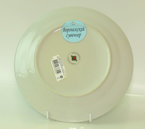 Voronezh City of Russia Wall Plate Signed Collectable Item - Picture 2 of 3