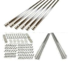 Bed Strips Kit Chevy 1954 1955 Plain Steel Original Short Bed Wood Stepside Bed Strips Kit Chevy 1954 1955 Plain Steel Original Short Bed Wood Stepside