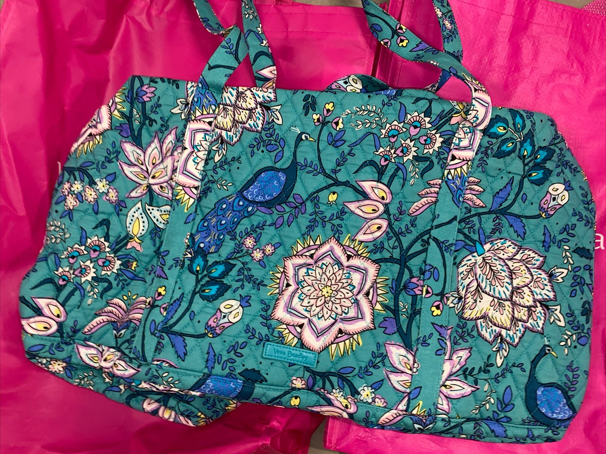 Vera Bradley マザーズバッグ 新品未使用品 New Nwt Exact Vera Bradley Large Travel Weekender Duffel Bag