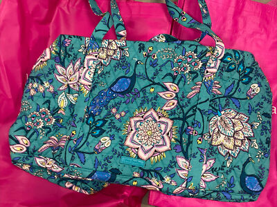 vera bradley ボストンバッグ　レア柄 New Nwt Exact Vera Bradley Large Travel Weekender Duffel Bag