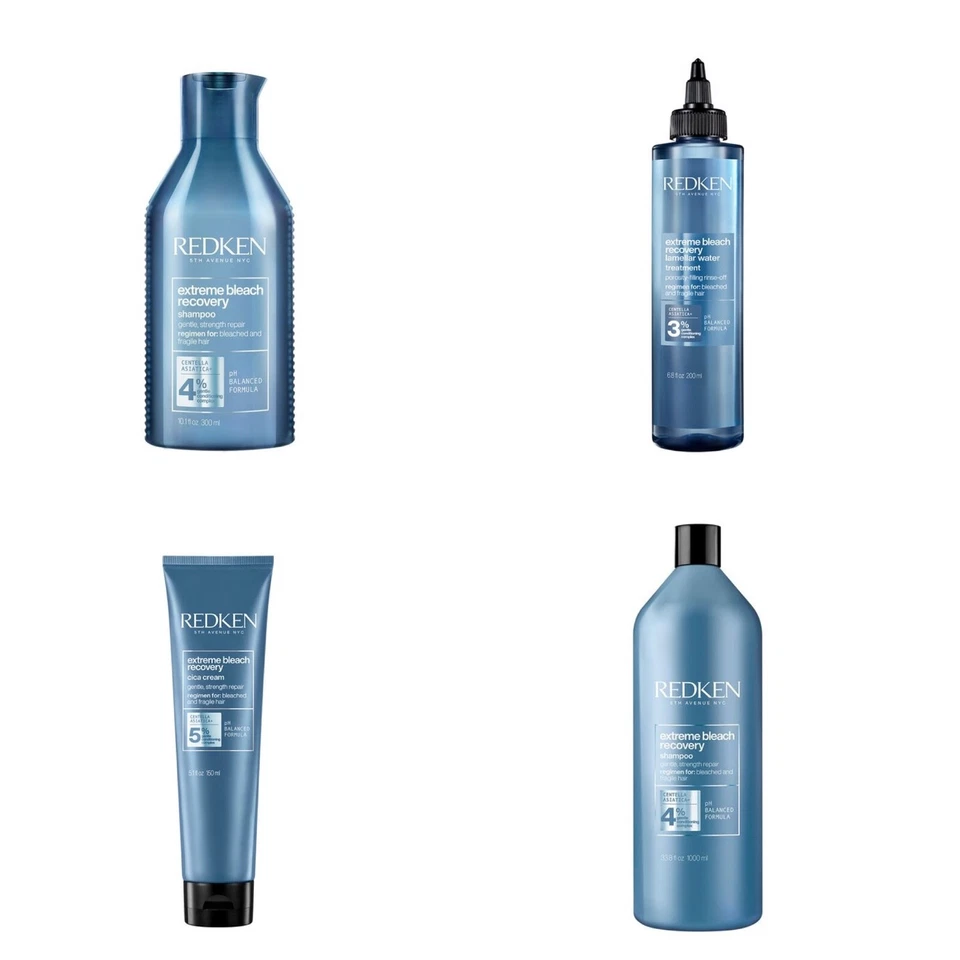 Redken Extreme Bleach Recovery Shampoo And Treatment 300ml-1000ml Options