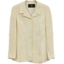 FENDI Cotton Viscose Jacket Beige Women 8