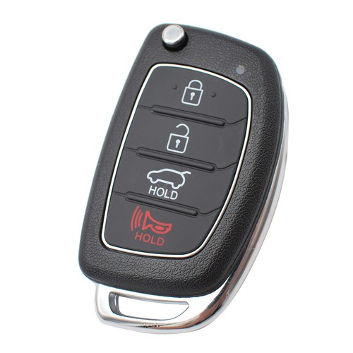 Car Remote Fob Flip Key Shell Case For Hyundai Santa Fe Sonata Tucson IX35 Cover