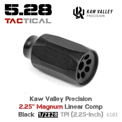 Kaw Valley Precision Magnum Linear Comp 1/2x28 TPI (2.25-Inch) -6103