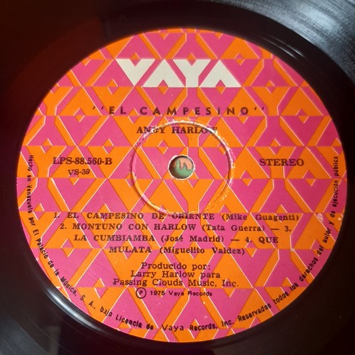 Andy Harlow - El Campesino - Venezuela 1975 Salsa Afro-cuban - Picture 4 of 7