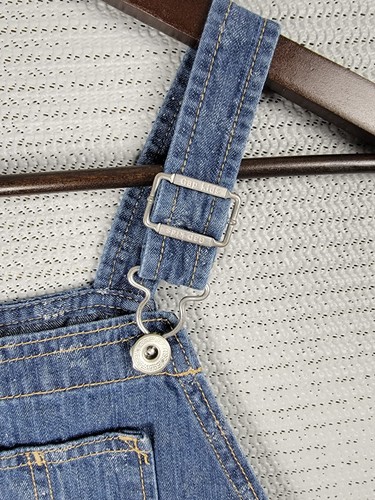 Gap Kids denim overalls size Large (10-11) shorts jeans - Picture 9 of 18