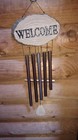 Rustic Cabin Decor Copper Welcome Wind Chime