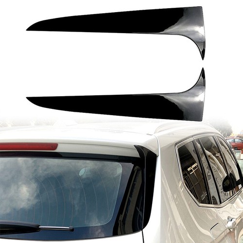 Para BMW X3 F25 11-17 alerón lateral trasero vertical aletas negro brillante - Imagen 5 de 11