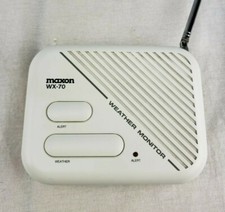 Maxon WX-70 Severe Weather Tornado Radio Monitor National Weather Service Info