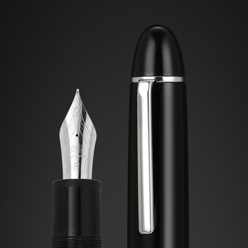 JinHao X159 Acrylic Fountain Pen Metal Gold Silver Clip Fine 0.5mm Nib WritingTB - Picture 26 of 44