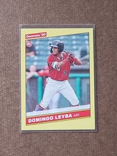 DOMINGO LEYBA 2020 Donruss Yellow Parallel #255 Arizona Diamondbacks