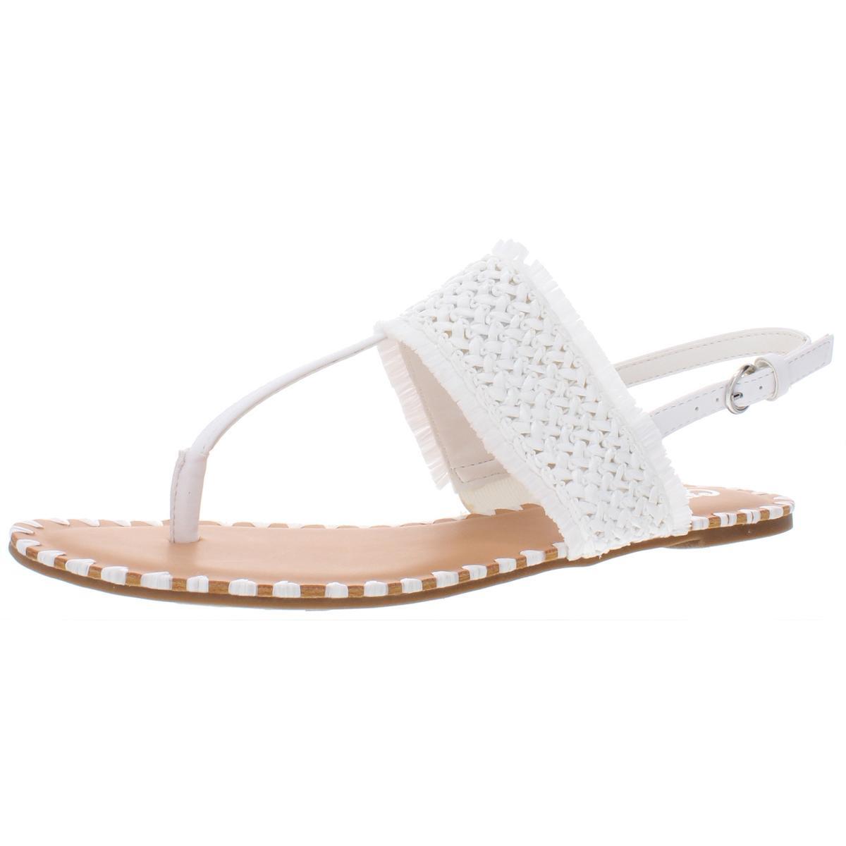 Carlos by Carlos Santana Женские белые балетки Jayne 6,5 Medium (B, M) BHFO 2248