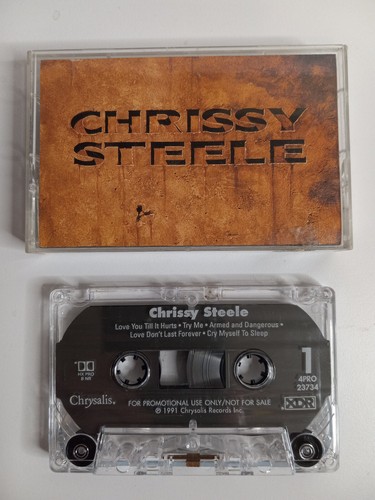 Chrissy Steele - 5 Track Sampler from Magnet To Steel (Cassette, 1991) RARE