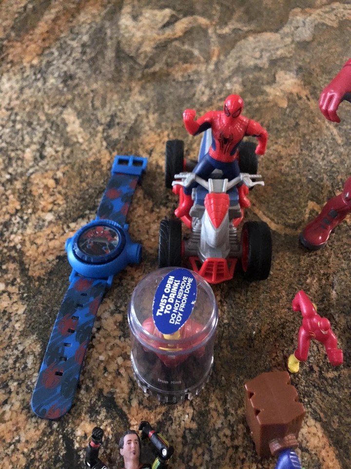 Лот товаров Marvel DC Капитан Америка Человек-паук Флэш Железный человек Джокер + другие - Изображение 3 из 4