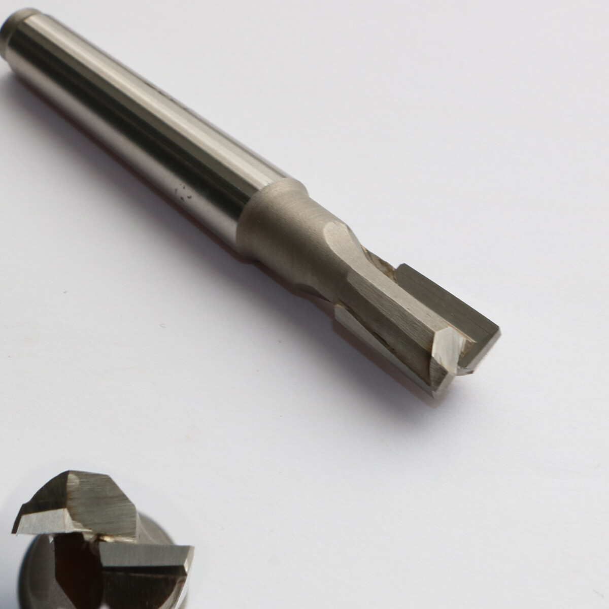 Carbide End Mill Cone MK1 Cutter Ø 12 mm HM Z=2 Slot Cutter
