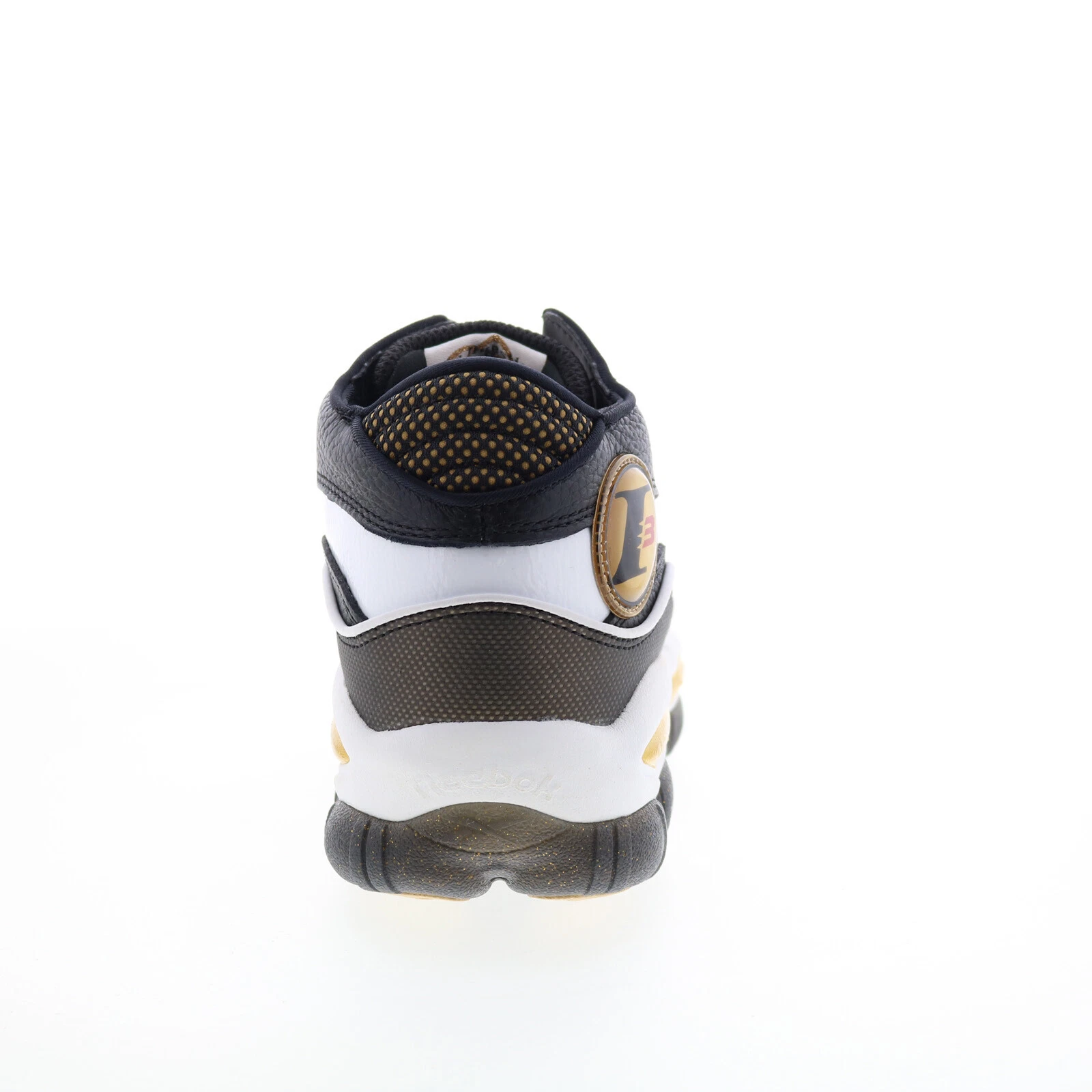 Scarpe da ginnastica Reebok The Answer DMX da uomo in pelle nera stringate lifestyle