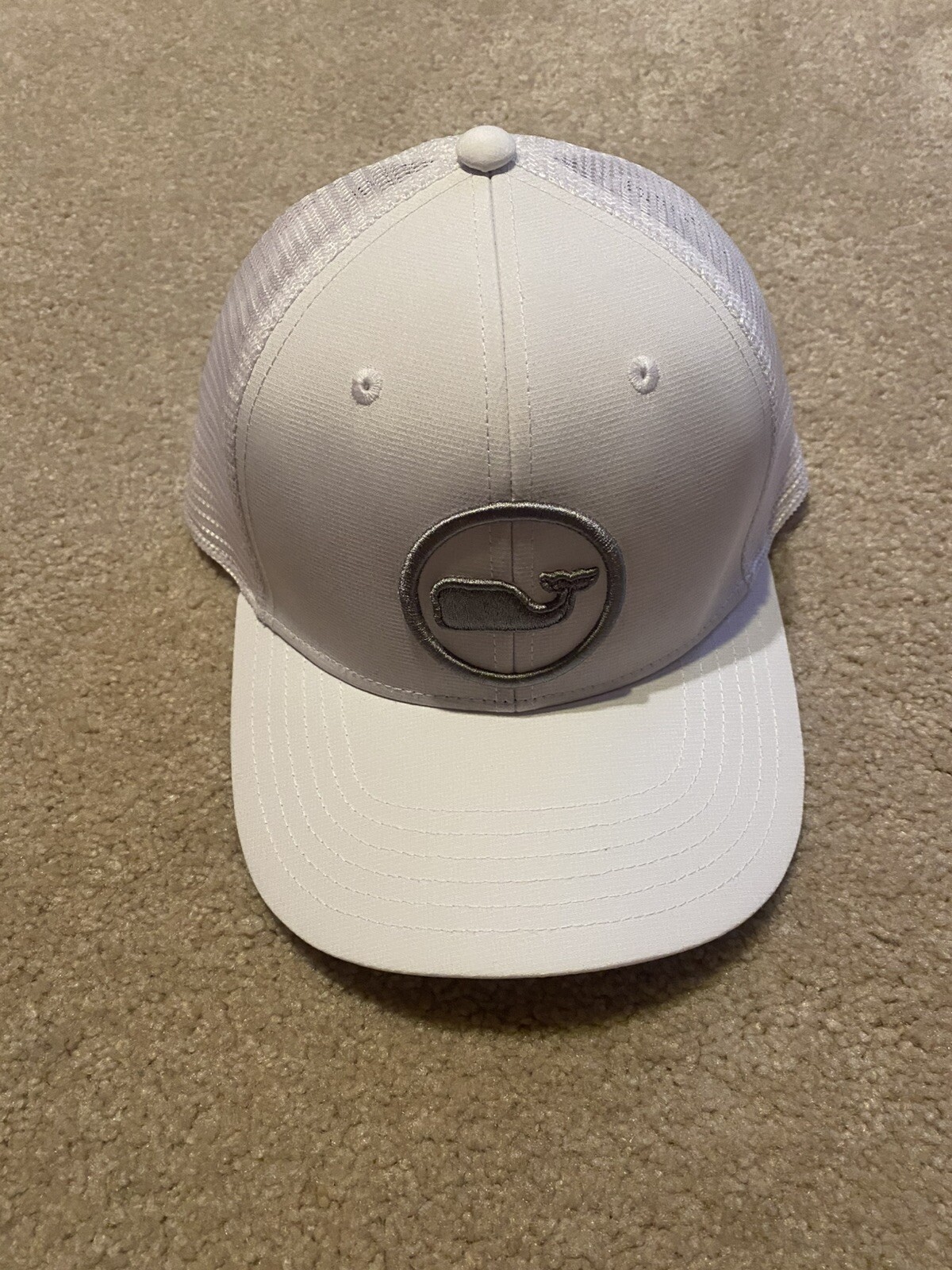 Vineyard Vines Snapback Hat; Adjustable; White - image 1