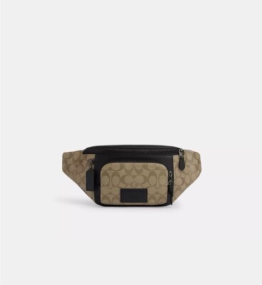Coach terrain belt bag in signature canvas best sale