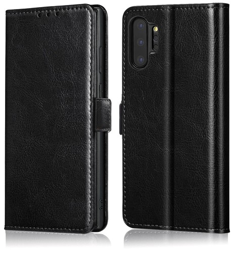 Für Samsung Galaxy Note 10 / Note 10 Plus 5G Hülle Stoßfest Leder Wallet Cover - Bild 13 von 24