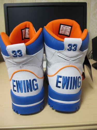 Patrick Ewing Center OG Basketball Shoes White/Royal/Orange Size 13 - Picture 5 of 10