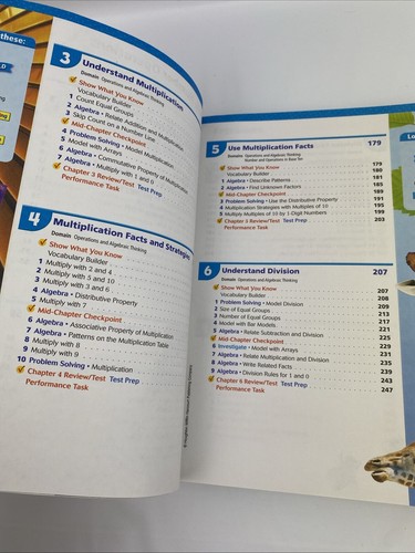 Go Math! Florida 3rd Grade Book Mathematics Standards NEW Homeschool Paperback - Picture 5 of 23