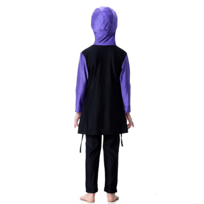 Girl Child Kid Modest Muslim Islamic Swimwear Swimsuit Beachwear