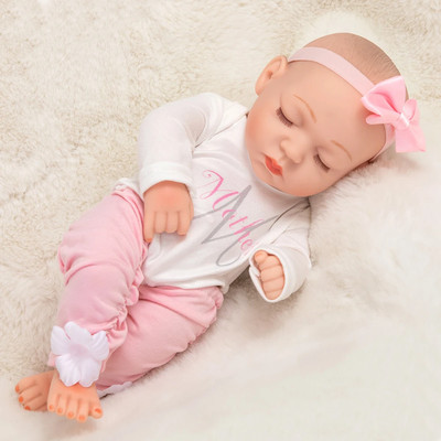 Süße Reborn Puppen Baby Puppe Kind simuliert 12 Zoll weicher Körper Stoff für Mädchen Ch