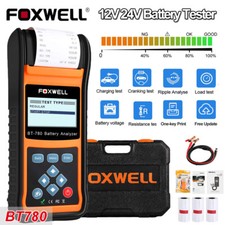 BT780 Truck/Car Battery Health Tester Check Load Cranking Charging System 12/24V