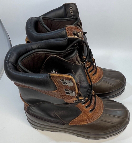 Botas de Cuero Aislante Thinsulate Talla 9 Impermeables Gran Pisada - Imagen 4 de 8