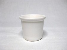 WHITE Ceramic Inkwell insert Porcelain inkpot inkwell liner choice of 11 sizes