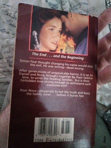 Vintage Fear Street Sagas #3,6 Daughters of Silence & The Burning R.L. Stine - Imagen 3 de 9