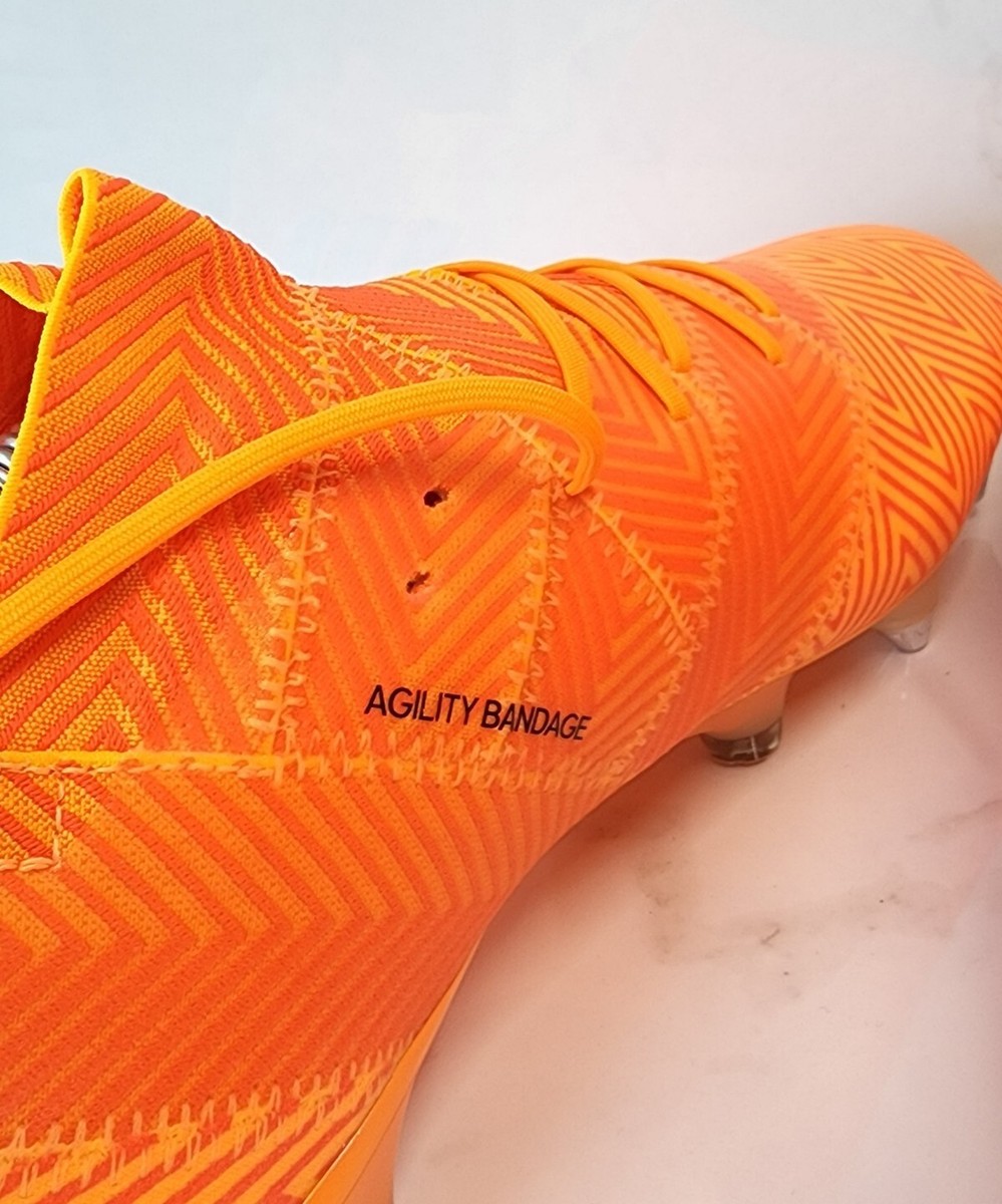 Adidas Nemeziz 18.1 SG Soccer Cleats FUTBOL Boots Orange
