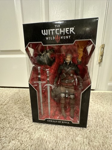 McFarlane Toys Witcher 3 Wild Hunt Geralt von Rivia Actionfigur Wolfsrüstung