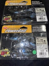 Berkley 110mm Powerbait Gilly Swimbait Mike Iaconelli Grn Pum Blue Flash 2 Packs