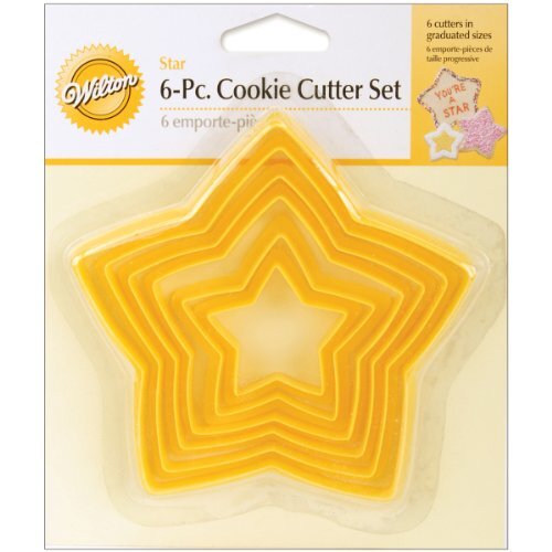 Wilton Set of 6 Nesting Star Cutters - Picture 1 of 1