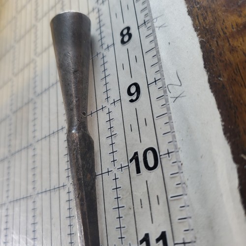 Strumento funzionante vintage scalpello mortasa legno - Foto 5 di 11