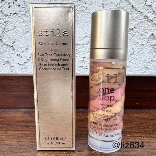 NEW Stila One Step Correct Primer Deep 1oz / 30 ml Brand New in Box Full Size 🌺