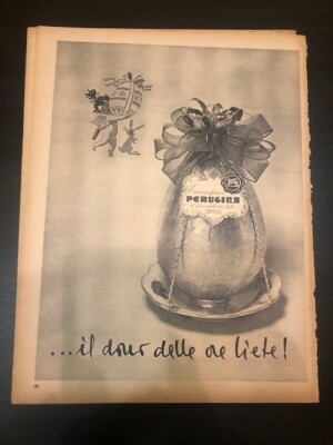 Vintage advertising advertising full page advertising press advertising Perugina
