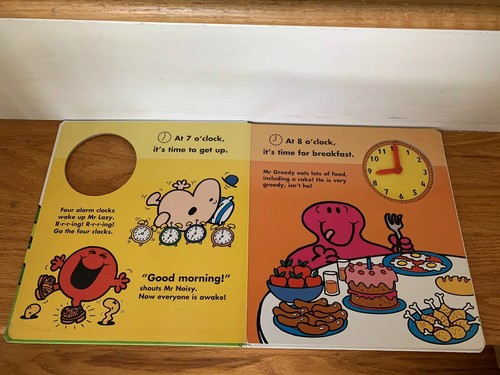 22 Bks Little Miss Chatterbox Plush & Tell Time Mr. Men Mr. Grumpy Miss Contrary - 第 9/17 張圖片