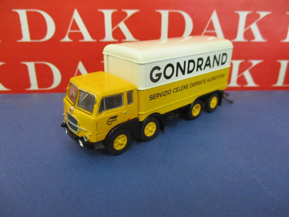 1/87 Modellino Camion Truck Fiat 690 Millepiedi Gondrand by Brekina - Immagine 4 di 4