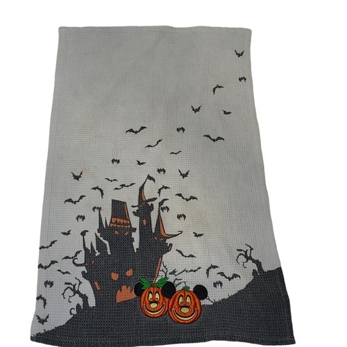 Disney Parks Halloween Mickey & Minnie Mouse Spukhaus Küche Geschirrtuch - Bild 1 von 5