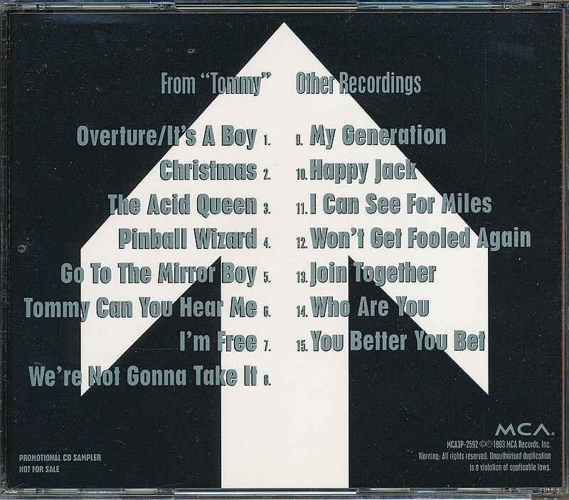 THE WHO /ザ・フー / 30th Anniversary Sampler The Who CD 30th Anniversary Sampler (CD, Promo) | eBay