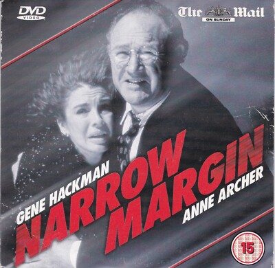 NARROW MARGIN ( THE MAIL ON SUNDAY Newspaper DVD ) Gene Hackman , Anne Archer
